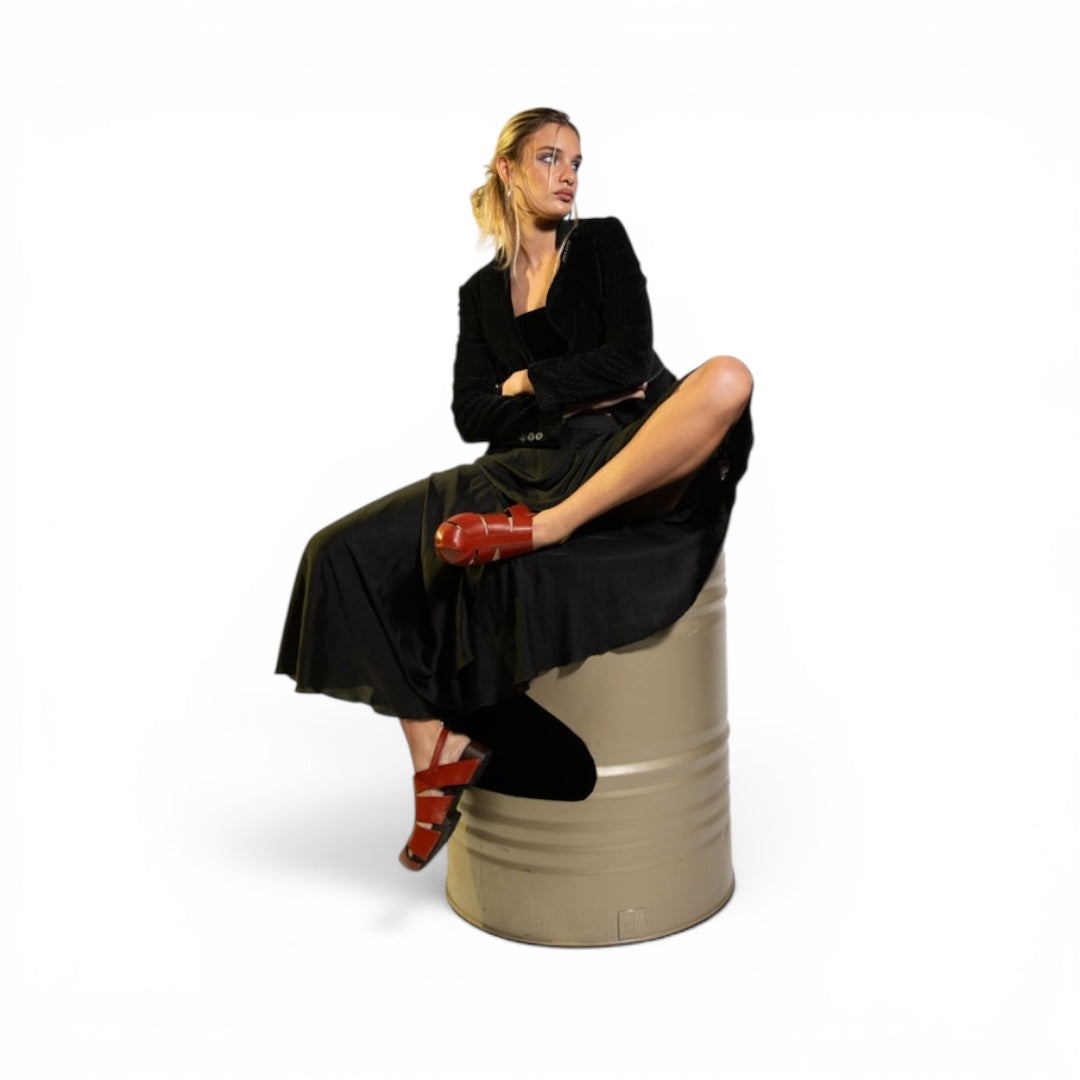Zoccoli Donna Nattie Ruggine
