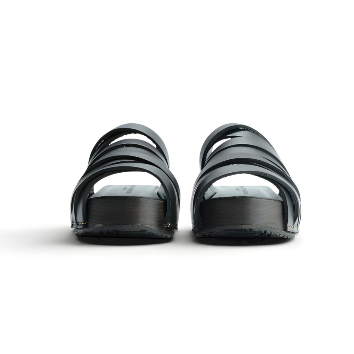 Zoccoli Donna Nanette Black Vitello Nero
