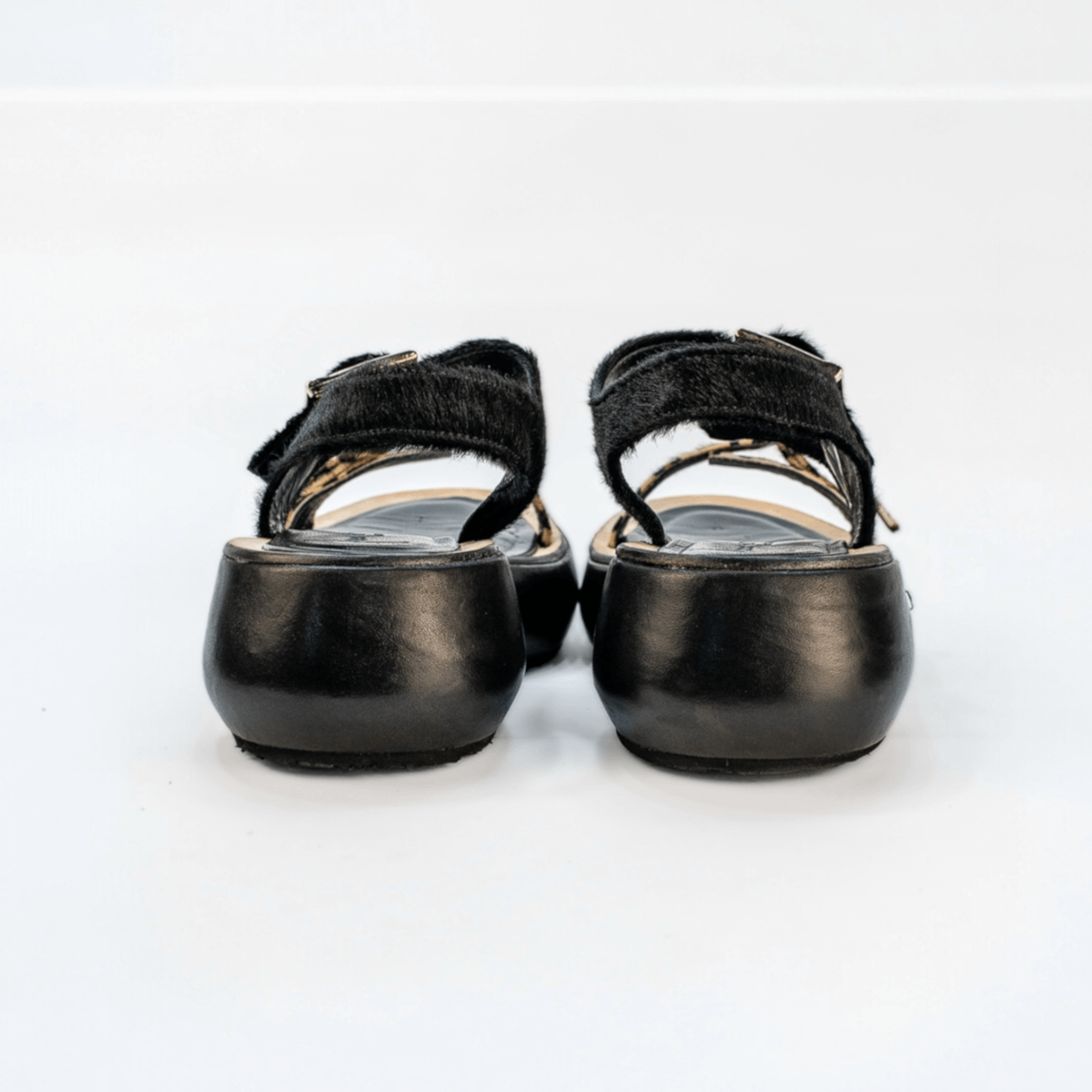 Sandalo Donna Barry Country Cavallino Leopardato - Duca d'Ascalona