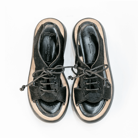 Sandalo Donna Beth Cavallino Nero