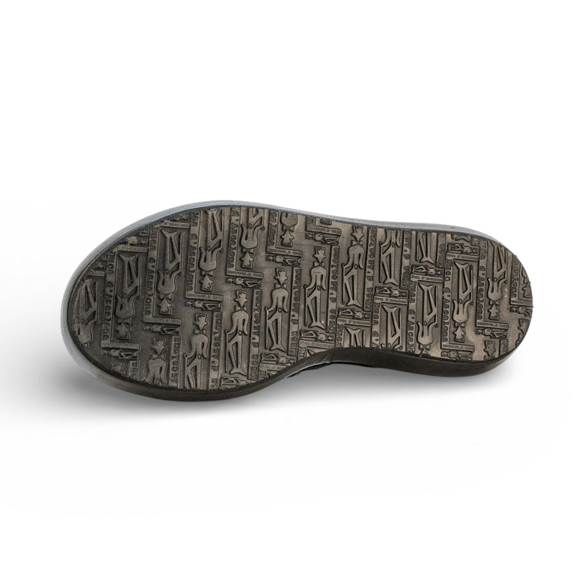 Sandalo Donna Beth Vitello Nero - Duca d'Ascalona