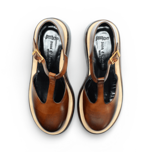 Sandalo Donna Brytney Vitello Cuoio